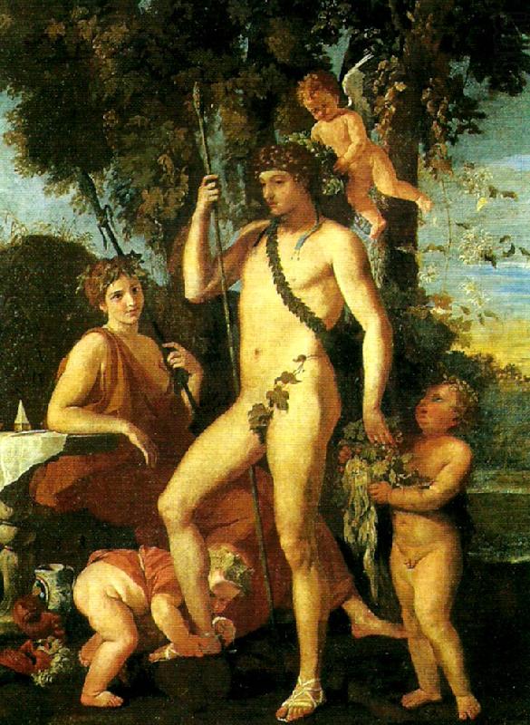 bacchus-apollo, Nicolas Poussin